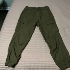Rag and Bone size 25 Cargo Pants.  Great pockets and back zip ankle.